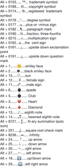 a table with numbers and symbols in different languages, including the names of each language