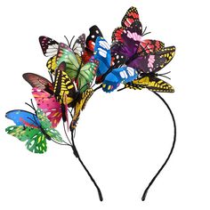 PRICES MAY VARY. ♥Beautiful Butterfly Hairband: There are multiple beautiful butterflies on the headband crown. You can freely adjust the position of the butterfly and adjust the wing angle of the butterfly. ♥Size- The right size is suitable for adults,comfortable wearing experience ♥Daily Beautifier – Be lively in daily wears and special occasions like prom, wedding, birthday party and festivals; add a touch of glam to your outfit and hair style. ♥Unique Gift- A gift for your mother, aunt, teac Butterfly Hairband, Butterfly Headpiece, Crown Handmade, Butterfly Crown, Dragonfly Ornament, Crown Headpiece, Butterfly Costume, 40th Birthday Decorations, Fascinator Headband