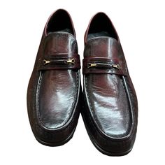 Vintage The Florsheim Nevada Black Cherry Leather Men’s Loafers Sz7.5d Nib Masculine Moc Toe Slip-ons For Formal Occasions, Masculine Formal Plain Toe Moccasins, Masculine Plain Toe Formal Moccasins, Masculine Moc Toe Slip-ons For Formal Events, Formal Moc Toe Leather Shoes, Masculine Moc Toe Shoes For Formal Occasions, Masculine Formal Shoes With Moc Toe, Florsheim Shoes Men, Florsheim Imperial