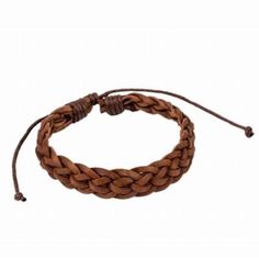 Rustic Leather Laces Boldly Weave Around The Wrist, Creating A Rugged Centerpiece. Features An Adjustable Clasp Closure. Adjustable Brown Bracelets As Fashion Accessory, Everyday Brown Bracelet, Casual Brown Leather Bracelet, Casual Brown Bracelet Jewelry, Adjustable Brown Leather Bracelet With Wrist Strap, Casual Jewelry With Adjustable Leather Strap, Casual Brown Leather Strap Braided Bracelet, Casual Brown Leather Braided Bracelets, Casual Brown Braided Leather Bracelet