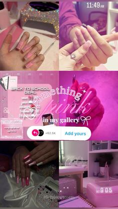 Pink Pink, Dream Room, Nails, Pink, Quick Saves