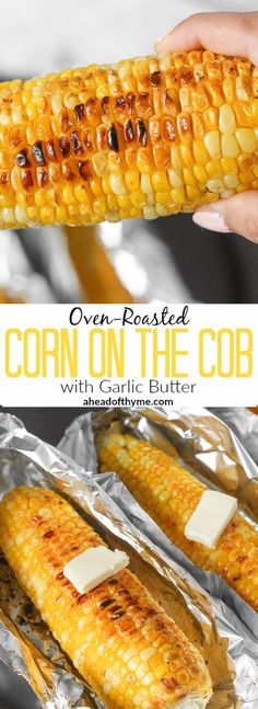 grilled corn on the cob with butter is an easy and delicious side dish