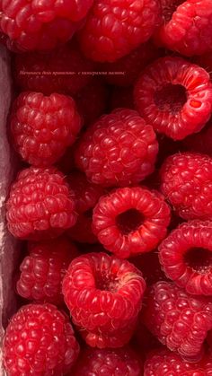 fresh raspberries in a cardboard box ready to be eaten