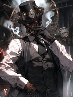 Dnd Characters, Steam Punk, Fantasy Character, Fantasy Character Design, Character Designs, Character Ideas, Cyberpunk, Fantasy Art, Concept Art