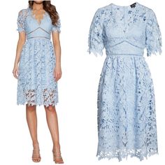 Reposhing This Item I Purchased From @Kaleyheider. Loved It, But Ready To Rotate For Something New. Questions? Leave A Comment Below! Wear One Take Photos Blue Lace Dress, Bardot Dress, September Wedding, Lace Blue Dress, Blue Lace, Something New, Lace Dress, Colorful Dresses, Womens Dresses