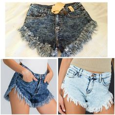 Sizes Small, Medium, Large Limited Sizes Stretchy High Quality Materials Brand New With Tags Ready To Ship Today Blue Stretch Jean Shorts For The Beach, Blue Stretch Jean Shorts For Beach, Chic Blue Jean Shorts For Summer, Chic Blue Jean Shorts For Beach, Beyonce Beyhive, Short Fringe, Destiny's Child, Short Shorts, Cut Off Shorts