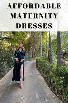 Shopping for maternity dresses online can be difficult. Luckily, I kept track of the cutest and most affordable maternity dresses for every occasion. Diy Maternity Photos, 33 Weeks Pregnant, 6 Months Pregnant, Maternity Long Dress, Green Bodycon Dress, Long Sleeve Mesh Dress, Twist Front Dress, Velvet Bodycon Dress, Baby Shower Dresses