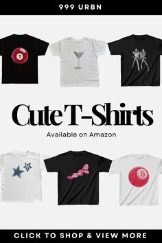 Streetstyle graphic tee shirts available on amazon. Click to shop and view more aesthetic graphic tees. Where To Find Graphic Tees, Where To Get Graphic Tees, Amazon Graphic Tees, Aesthetic Graphic Tees, Sweatshirt Design Ideas, Amazon Shirts, Anime Tshirt, Cute Graphic Tees