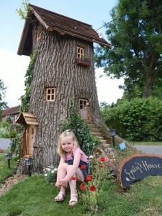 Garden Retreat, Tree House Designs, Fairy Garden Diy