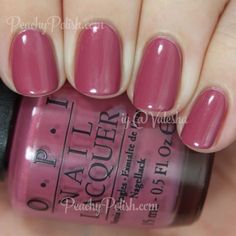 Dusty Rose Pedicure, August Pedicure Colors, Spring Nail Colors Gel Polish, Dusty Rose Nails Design, Best Opi Gel Colors, Opi Gel Polish Colors, Dusty Rose Nails, August Nail Colors, Matte Make Up