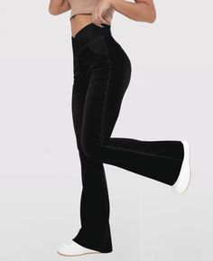 Why You'll Love Them? Versatile Style: Elevate your look effortlessly with Wide Stylish Pants – perfect for both casual outings and chic ensembles. Enhance your curves: Thanks to the adjustable waistband, our pants shape your buttocks and give you a slimmer waist. Easy to Fit: Adjustable waistband to fit your waist and shape your buttocks. Unmatched Comfort: Our Stylish Pants combine style with comfort, ensuring you look and feel great all day long. Easy Styling: Pair them effortlessly with snea Chic Black Elastane Yoga Pants, Stylish Black Yoga Pants, Non-stretch Black Pants With Wide Waistband, Black Non-stretch Pants With Wide Waistband, Chic Black Straight Leg Yoga Pants, High Waist Black Jeans With Elastic Waistband, Casual High Waist Yoga Pants For Night Out, Chic High Waist Yoga Pants, Chic High-waisted Black Yoga Pants