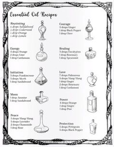 an image of essential oils and their uses