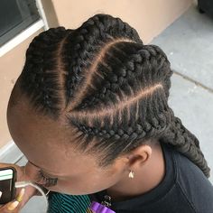 Goddess Braid Ponytail, Goddess Braids Updo, Ghana Braid Styles, Goddess Braid Styles, Natural Hair Stylists, Braided Cornrow Hairstyles, Quick Braided Hairstyles, Braided Hairstyles Updo, Box Braids Styling