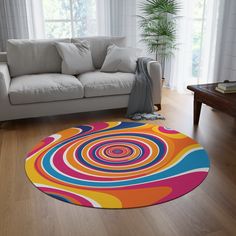 Classroom Rug Teacher, Retro Classroom Decor, Groovy Classroom Styling, Retro Flower Theme, 70s Inspired Rug, Education Theme Rug, Teacher's Decor, School Area Rug Aesthetic Rug, Living Room Decor, Bedroom Rug Decor, Dorm Room Rug,  🌟🌈 **Decorative Round Rugs** 🌈🌟 💠 **Stunning and Fun Designs Craft a stunning interior with my decorative rugs. Featuring bright, fun designs, these rugs are perfect for adding a splash of color to any space. From graphics to funky characters, my rugs will surel Retro Classroom Decor, Groovy Classroom, Funky Characters, Retro Classroom, Dorm Room Rugs, Retro Rug, Teacher Classroom Decorations, Decor School, Rug Aesthetic