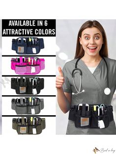 Bird in Bag - Professional Multiple Pockets Nursing Tool Waist Bag - Large Capacity Nurse Medical Bag for Multifunctional Use - Adjustable Multi-Insert Bag for Pet Medical Care, Outdoor Equipment, and Supplies Nurse Purse, Nurse Pouch, Nurse Tools, Tool Belt Pouch, Belt Organizer, Medical Bag, Nurse Bag, Nursing Accessories, Professional Bag