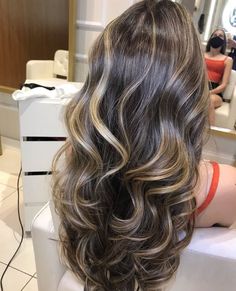 Highlights Wavy Hair, Beauty Hair Color, Bronde Balayage, Dyed Hair Inspiration