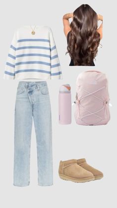 6th Grade Outfits, Cute Fits For School, Casual Country Outfits, Simple Outfits For School, Cute Outfit Ideas, Church Outfit, Winter Fit