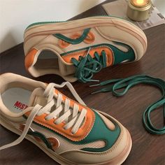 Xajzpa 2023 Brand Platform Women Sneakers Chunky Luxury Spring Casual Woman Vulcanized Shoes Tennis Female Sneakers Green Designer NEW Please choose US Size 5.5 , if your foot length is 23cm.Please choose US Size 6 , if your foot length is 23.5cm.Please choose US Size 7 , if your foot length is 24cm.Please choose US Size 8 , if your foot length is 24.5cm.Please choose US Size 8.5, if your foot length is 25cm.Please choose US Size 9.5, if your foot length is 25.5cm.Please choose US Size 10, if your foot length is 26cm.Please choose US Size 11, if your foot length is 26.5cm.Please choose US Size 11.5, if your foot length is 27cm.Please choose US Size 12, if your foot length is 27.5cm. Please choose US Size 12.5, if your foot length is 28cm. Female Sneakers, Sneakers Green, Shoes Tennis, Orange Shoes, Chunky Shoes, Green Sneakers, Women Sneakers, Chunky Sneakers, New Green