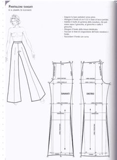 the front and back view of a sewing pattern for a women's dress