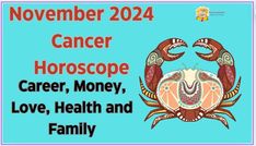 November 2024: Your Cancer Horoscope Unwrapped Light Exercise