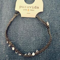 Pura Vida Silver Mini Braid Coin Anklet, Color Black Silver Casual Anklets For Festival, Casual Silver Anklets For Festival, Jewelry Pura Vida, Coin Anklet, Pura Vida Jewelry, Womens Jewelry Bracelets, Anklets, Black Silver, Black Color