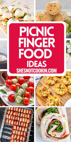 Picnic finger food ideas photo collage. Easy Lunch Finger Foods, Snack To Share Parties, Snack Platters Finger Foods, Mini Sandwiches For Picnic, Picnic Finger Foods Simple, Sandwhich Appetizers Summer, Finger Foods For Party Halloween, Easy Finger Food Ideas Simple, Finger Foods For Camping