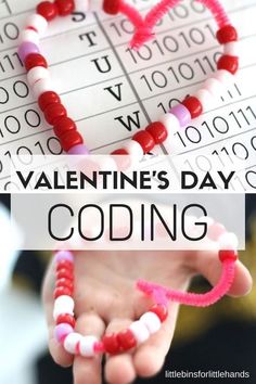 valentine's day activity for kids to do with letters and numbers, including the letter i