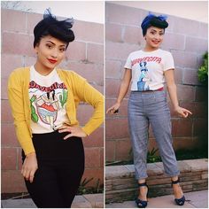 Rockabilly Fashion Casual, Rockabilly Fashion Plus Size, Suavecita Pomade, 50s Outfit, Plus Size Rockabilly, Pinup Hair