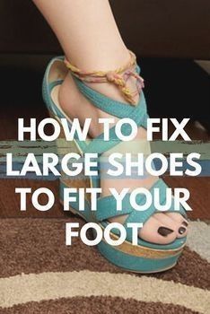 How To Add Ankle Straps To Shoes, How To Fix Shoes That Are Too Big, Shoe Hacks Too Big, Loose Shoes Hacks, Heels Too Big Fix Life Hacks, Big Shoes Hack, How To Keep Heels From Slipping Off, How To Make Shoes Smaller, How To Make Heels Comfortable