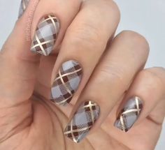 Argyle Nails, Brown Nails Design, Maroon Nails, Fall Nail Trends, Latest Nail Art