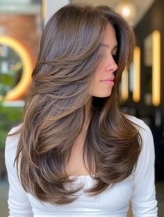 53 Trendy Long Layered Haircuts for 2024 Indian Hair Cuts, Haircuts For Long Hair With Layers, Haircuts For Medium Length Hair, Layered Haircuts For Medium Hair, Hair 2024, Haircuts For Medium Hair