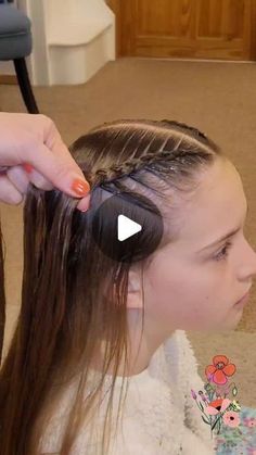 Hair Braiding Videos Tutorials, How To Do Braids On Yourself Tutorials, Braids For Girls Hair, How To Do Dutch Braids, Tight Dutch Braid, How To Braid To The Scalp Step By Step, How To Dutch Braid, Dutch Braided Hairstyles, Braided Hairstyles Videos