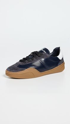 Acne Studios Bars W Sneakers | Shopbop Leather Sneakers With Contrasting Heel Counter, Leather Lace-up Sneakers With Leather Trim, Low-top Leather Sneakers With Leather Trim, Leather Lace-up Sneakers, Acne Sneakers, Acne Clothing, Acne Studios Shoes, Acne Denim, Sneaker Bar