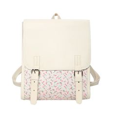 44632498077924 Trendy Cream Bag For Students, White Large Capacity Backpack Satchel, Large Capacity White Satchel For Students, White Large Capacity Satchel For Students, White Large Capacity Satchel Backpack, Trendy Cream Satchel For School, Cute Beige Rectangular Backpack, Large Capacity White Backpack For Summer, Beige School Bags For Spring