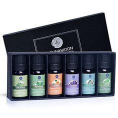 Lagunamoon Essential Oils Top 6 Gift Set  Pure Essential ... https://www.amazon.com/dp/B06XRLR9RQ/ref=cm_sw_r_pi_dp_U_x_36ncEb9XGCGAC Oils For Diffuser, Essential Oil Gift Set, Essential Oils Gifts, Lavender Tea, Essential Oil Set, Aromatherapy Gifts, Oil Gifts, Best Essential Oils, Aromatherapy Oils