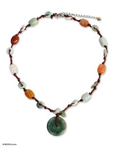 Spread Happiness! Adjustable Round Jade Beaded Necklaces, Adjustable Multicolor Jade Necklaces, Artisan Jade Beaded Necklace, Adjustable Artisan Jade Beaded Necklace, Adjustable Jade Beaded Necklaces In Artisan Style, Jade Bead Necklace, Necklace Bead, Sparkly Jewelry, Inspiring Things