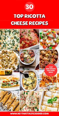 Ricotta cheese recipes combine creamy textures with rich flavors, creating delicious options for savory meals or sweet desserts. Add this versatile ingredient to your dishes effortlessly.