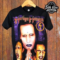 #MarilynManson #industrialmetal #industrialrock #alternativemetal #hardrock #shockrock #rock #rockt #rocktee #singertee #tshirt #tee #streetwear #vintagereprint Unisex Pop Culture T-shirt With Sublimation Print, Vintage Band Shirts, Vintage Band T Shirts, Band T Shirts, Marilyn Manson, Industrial Metal, Vintage Band, Band Shirts, Band Tees