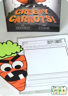 the creepy carrots book and craftivity kit