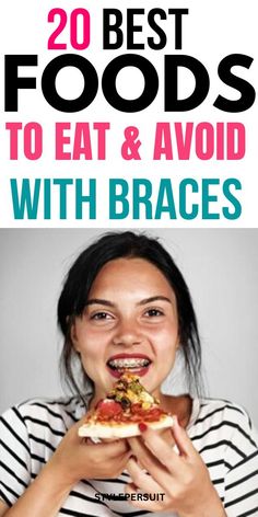 When you have braces, maintaining good oral hygiene and making wise food choices are essential to ensure a smooth orthodontic journey and prevent damage to your braces. Here's a guide to the best foods to eat with braces. #brace #pinterest #wellness #oralhygiene #teeth Foods To Eat With Braces, Kids Braces, Snacks To Make, Do's And Don'ts, Good Foods To Eat