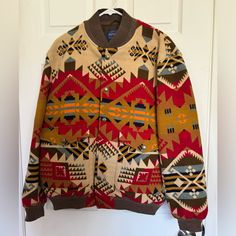 Pendleton Like New Size L Men’s Pendleton Jacket, Western Wear, Mens Jackets, Jackets & Coats, Like New, Man Shop, Wool, Red, How To Wear