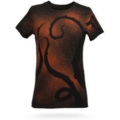 a t - shirt with an image of a snake on it