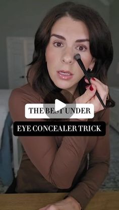 Kate | Makeup Tips on Instagram: "This is my magic under eye concealer "recipe," specifically for mature skin. Watch until the end to see the results in natural light. 🫶

Products Used:
Comment CONCEAL for the links
@natashadenonabeauty Hy-Glam Concealer 
@bobbibrown Eye Base
@thebkbeauty Brush N14 
@charlottetilbury Flawless Finish Setting Powder 

#makeup #beautytip #concealer #undereyecircles  #makeupvideo" How To Apply Base Makeup, Bronzer Under Eyes, Setting Powder Makeup, Under Eye Setting Powder, Kate Makeup, Best Under Eye Concealer, Concealer Tricks, How To Apply Concealer, Eye Base