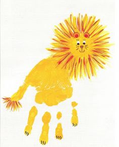 an image of a yellow lion with the words educarite written in spanish on it