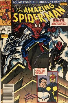 the amazing spider - man comic book cover