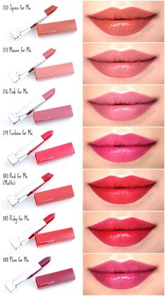 Pink Lip Aesthetic, Superstay Maybelline, Matte Make Up, Natural Pink Lips, Stars Nails, Pink Lips Makeup, Pink Lip Color