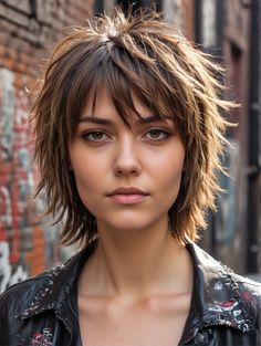 37 Shag Haircut Short For New Look 2024 – Scan to Talk Shag Haircut Short, Shag Haircut Ideas, Short Shaggy Haircuts, Messy Bob Hairstyles, Short Shag Haircuts, Short Shag Hairstyles, Shag Haircuts