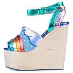 Women's Funshine Wedges 7 Inch Heels, Kinds Of Shoes, Platform Pumps, Vintage Shoes, Wedge Shoes, Cute Shoes