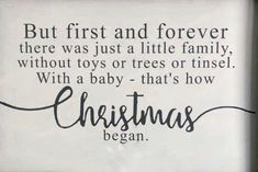 a black and white photo with the words christmas written in cursive writing on it