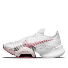 (WMNS) Nike Air Zoom SuperRep 2 'White Gypsy Rose' CU5925-169 - KICKS CREW Nike Air Zoom Superrep, Nike Jordan 1 Low, Nike Vapor Max, Marathon Running Shoes, Womens Training Shoes, Pink Nikes, Nike Air Huarache, Air Huarache, Nike Air Max 95